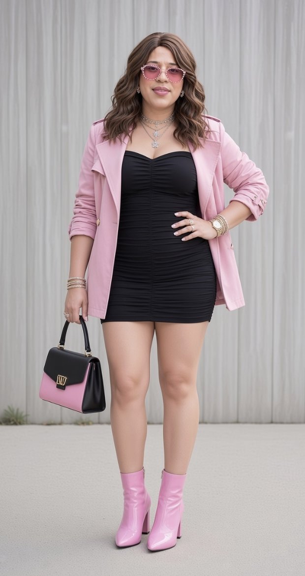 jackielips93's tweet photo. I think pink &amp; black are my colors. What do you think? #blacksissy https://t.co/KQWagUAf4A