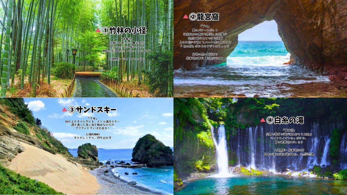 mimitravel33's tweet photo. 静岡来たらここ行って。
おすすめ絶景スポットまとめ https://t.co/RrQKxPxtXa