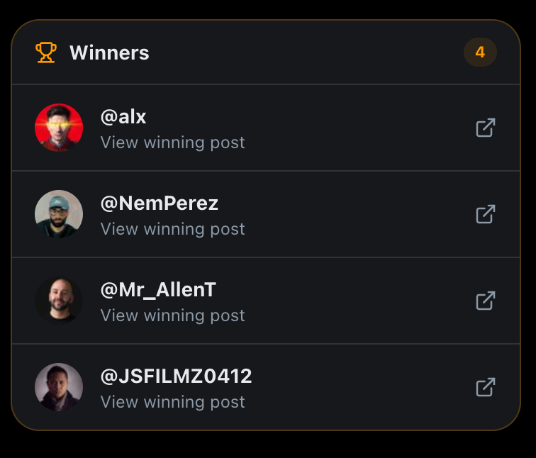 luminavor's tweet photo. Congrats to @NemPerez for winning $100K in the Grok Imagine Odyssey Contest and I was really surprised that I replied today with this post while I was looking at the entries via @submytX 

You can see all the winners posts in @submytX 
https://t.co/CWRaxwQAAj https://t.co/40Z68OFVpN