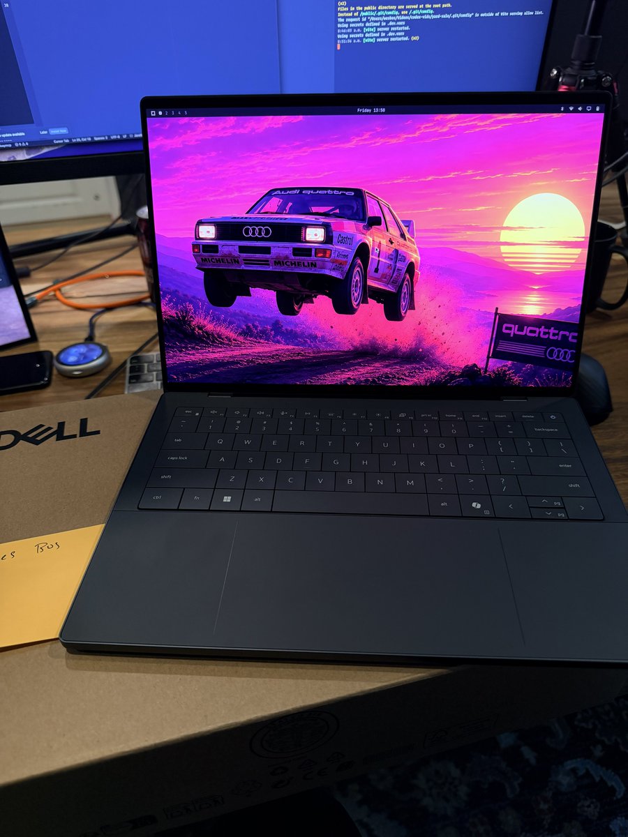 Omarchy Linux Ships Pre-Installed on Dell XPS Laptops