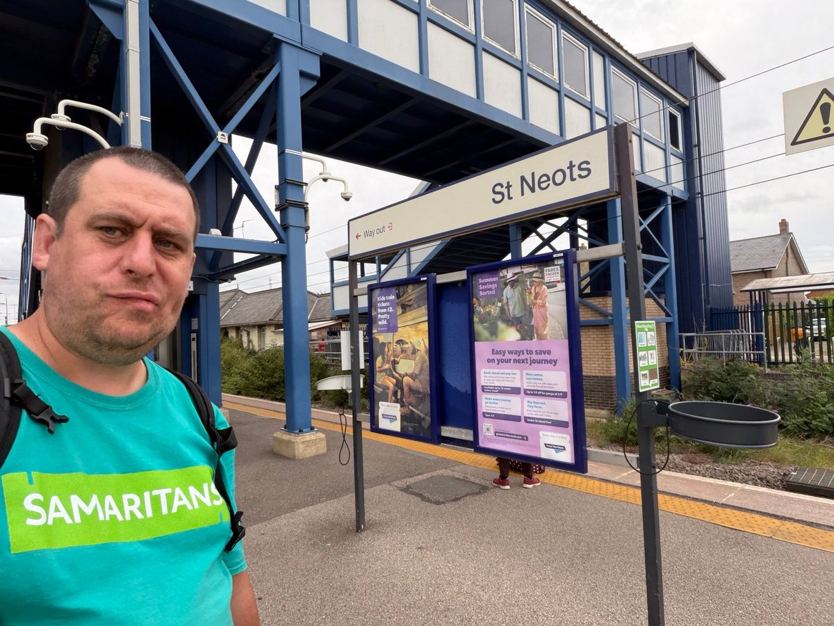 every_station's tweet photo. St Neots 💚

Station 22 of 74

A very frustrating few hours trying to find routes around the new road build! So frustrating in fact I’m calling it a day a station early!

Today’s been tough.. Please donate: https://t.co/UCb8Eh3bCF

Thanks to all who donate 💚

#ChieftainWalk https://t.co/vCZ5oGaKPR