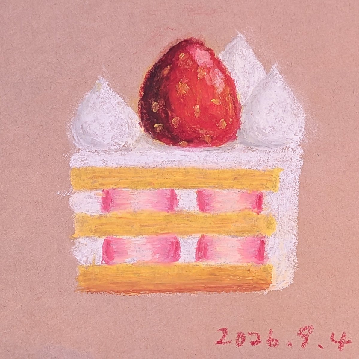 nutcookie's tweet photo. この本すごい
まったく絵心のないわたしでもそれなりに絵になる
画材も安いし絵が描けるようになると楽しい
今は描けた絵をチャッピーに見せてアドバイスもらったりして練習してる

#クレパスで描きました https://t.co/10fYntu6s5