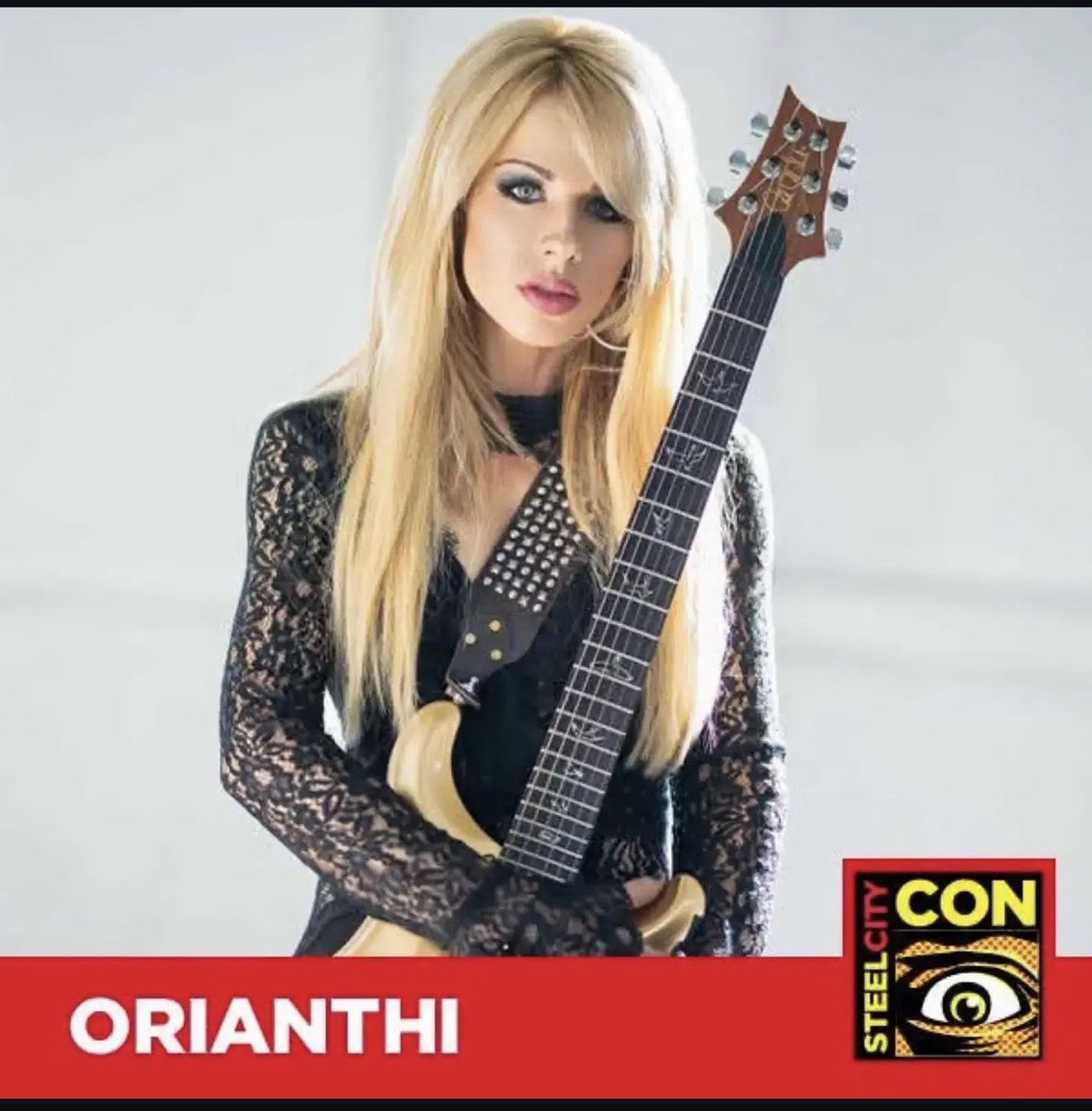 orianthifans's tweet photo. Jenn here!  Monroeville, PA!!  @Orianthi will be attending @steelcitycon Friday Dec 4th &amp; Saturday Dec 5th!  Tickets at https://t.co/OZdrq8i1cX #Orianthi https://t.co/X6kK9D8uJY