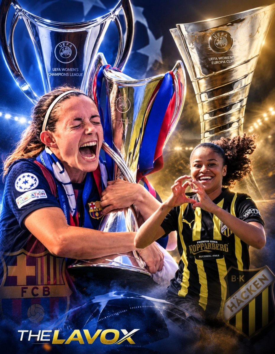 TheLaVox's tweet photo. Europa repartió las cartas de la #UWCL: 18 clubes, tres bombos y seis rivales para cada uno. El #BarcaFemeni comparte el Bombo 1 con OL Lyonnes, Chelsea, Bayern, Arsenal y PSG; Real Madrid, Juventus, Roma, Benfica, Paris FC y Häcken forman el Bombo 2; Manchester City, Inter, Servette, OH Leuven, Austria Wien y HB Køge, el tercero. Cada club enfrentará a dos equipos de cada bombo —uno en casa y otro fuera—. Los cuatro primeros avanzan directamente a cuartos, del 5.º al 12.º disputan playoff y los últimos seis se despiden de Europa.

¿Y dónde entra la #UWEC? La Women’s Europa Cup es la segunda competición femenina de UEFA: recibe clubes clasificados directamente por sus ligas y también equipos eliminados en determinadas rondas PREVIAS de la #WomensChampionsLeague. Pero ojo: esa puerta se cierra al comenzar la fase liga. Si alguno de estos 18 queda eliminado, NO baja a la Europa Cup; su aventura europea termina. #Hacken ilustra perfectamente el nuevo ecosistema: ganó la primera UWEC y ahora aparece en el Bombo 2 de la Champions. La segunda copa no sólo ofrece otra vida europea; su primer campeón ya utilizó ese trampolín para sentarse en la mesa grande.