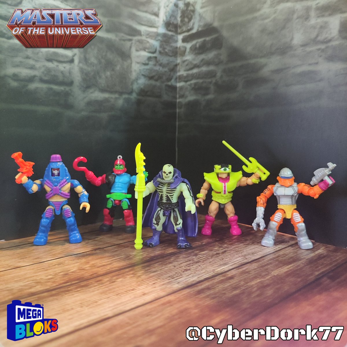 CyberDork77's tweet photo. "By rehearsing, we practice saying them again and again." - Man-E-Faces

Celebrating 43 year anniversary of the release of the very first episode "Diamond Ray of Disappearance" of He-Man and the Masters of the Universe TV series (5 Sep 1983) with MegaBloks Masters of The Universe https://t.co/VtOr3myK0l