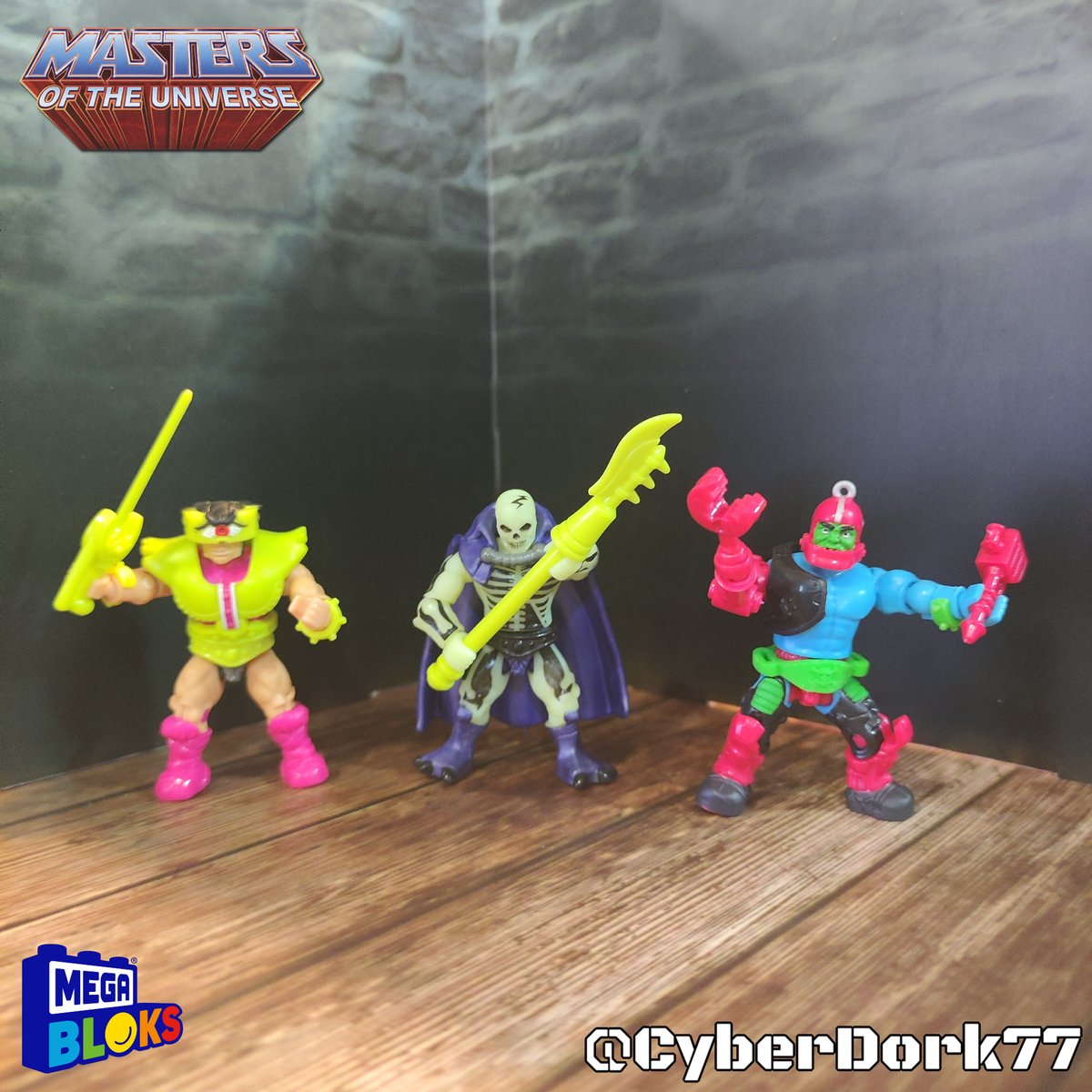 CyberDork77's tweet photo. "By rehearsing, we practice saying them again and again." - Man-E-Faces

Celebrating 43 year anniversary of the release of the very first episode "Diamond Ray of Disappearance" of He-Man and the Masters of the Universe TV series (5 Sep 1983) with MegaBloks Masters of The Universe https://t.co/VtOr3myK0l