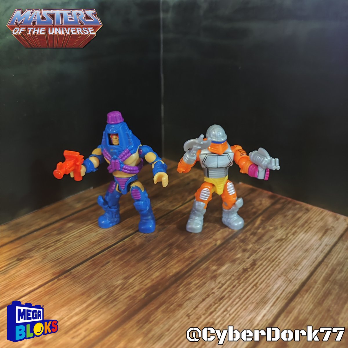 CyberDork77's tweet photo. "By rehearsing, we practice saying them again and again." - Man-E-Faces

Celebrating 43 year anniversary of the release of the very first episode "Diamond Ray of Disappearance" of He-Man and the Masters of the Universe TV series (5 Sep 1983) with MegaBloks Masters of The Universe https://t.co/VtOr3myK0l