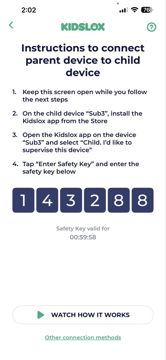 SloaneControls's tweet photo. Free Kidslox code! Let’s try again. 1st sub got scared within minutes. 2nd lasted over an hour. Can you last longer? Make sure you accept ALL permissions when you input the code. DM me when done. https://t.co/Gi6Hh9TYhF