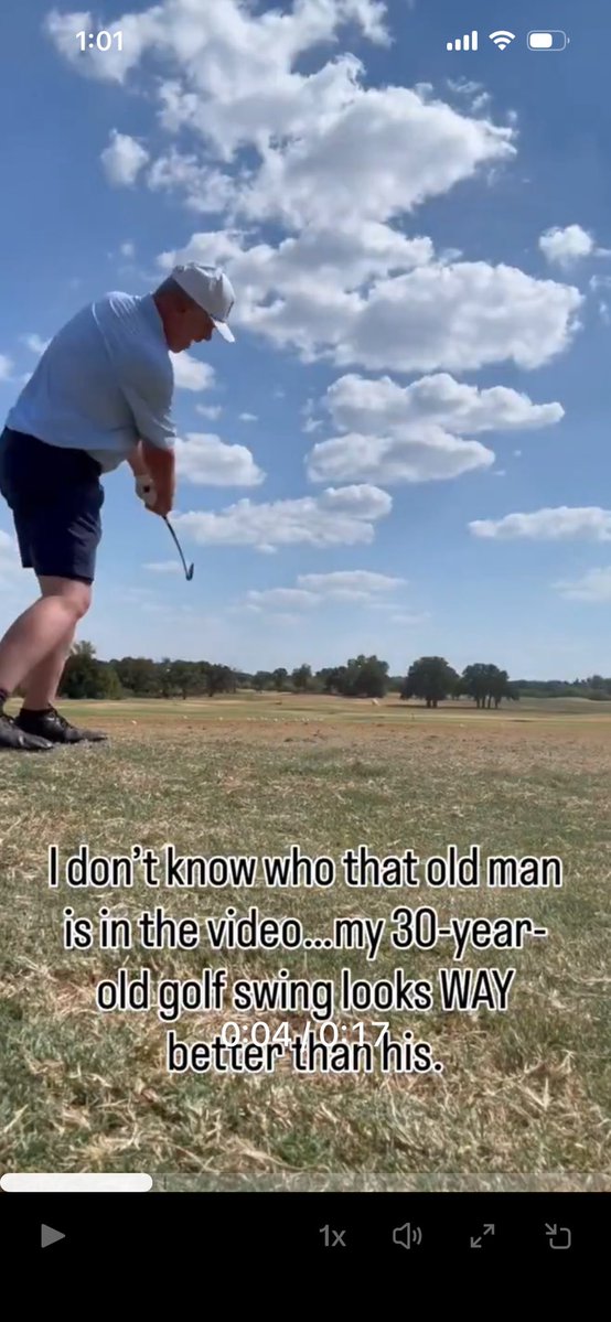 GolfSwingGuy_'s tweet photo. @DarrylHeffline Send a screenshot of this to one of your buddies who repeatedly gives you sh*t for falling over, and tell them to suck on that perfect post impact position https://t.co/BBCb5cj5Ub