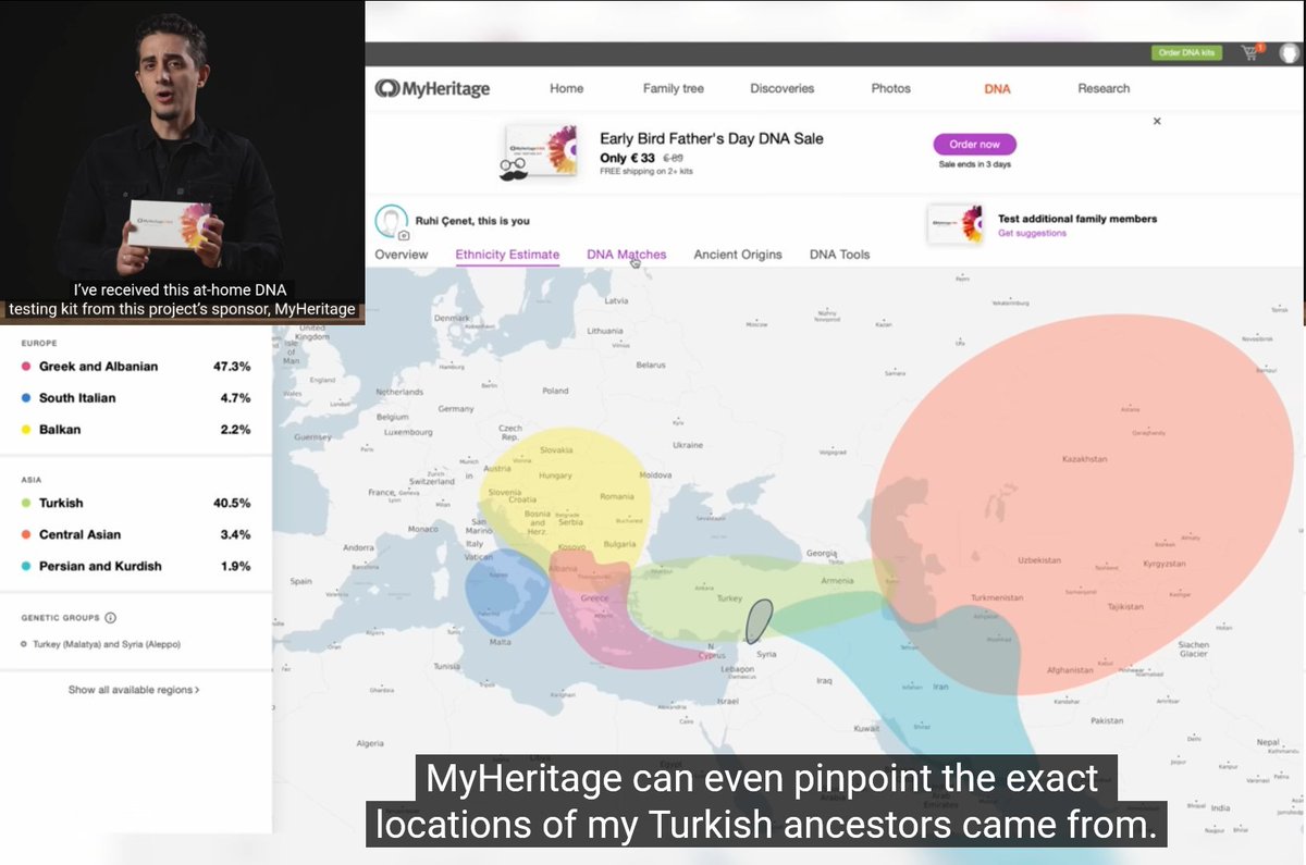 SireneOznur's tweet photo. Ruhi Çenet'in İsrail menşeli sponsoru MyHeritage hakkında bilgiler. Ne tesadüf ama! https://t.co/KQbxaW74zl