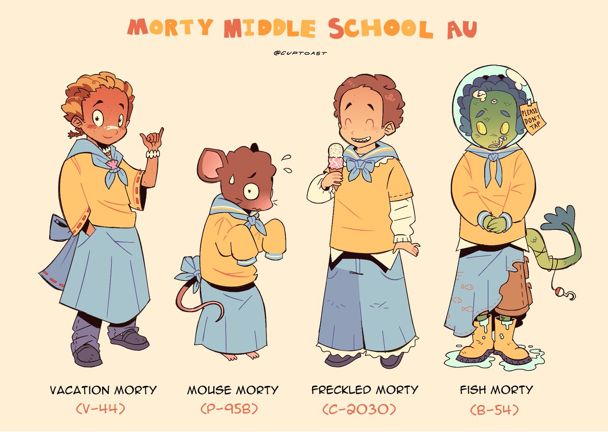 cupTWOst's tweet photo. morty middle school AU with all my morty ocs!

(1/6)

#mortymiddleschool #RickandMorty https://t.co/Ignrr8AzSy