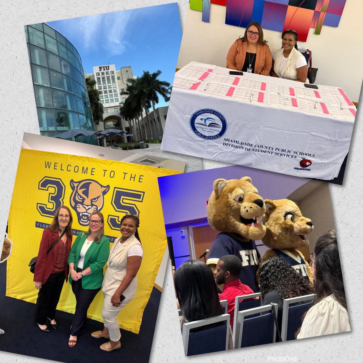 StdtSvcsMDCPS's tweet photo. The Division of Student Services was proud to represent @ the State University Admissions Tour @ FIU! 🎓✨ Staying connected, informed, &amp; ready to help our students navigate the path from high school to higher education. 💙

Powered by Purpose and United for Students! 🚀 https://t.co/SCDUSyhPwe