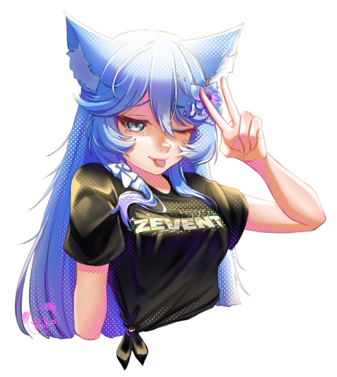 AnkoRisu's tweet photo. On fini avec @NiaTwitch et @Aozora_Natsuko ce petit projet ! 

12 personnes en 4j, j'ai pas pu faire tout le monde désolée >w< 

En tout cas, Passez un bon week end, bourrez les dons sur toutes les cagnottes et ENJOY ce dernier Zevent \o/ 💚 https://t.co/aaDTlJ5l5o