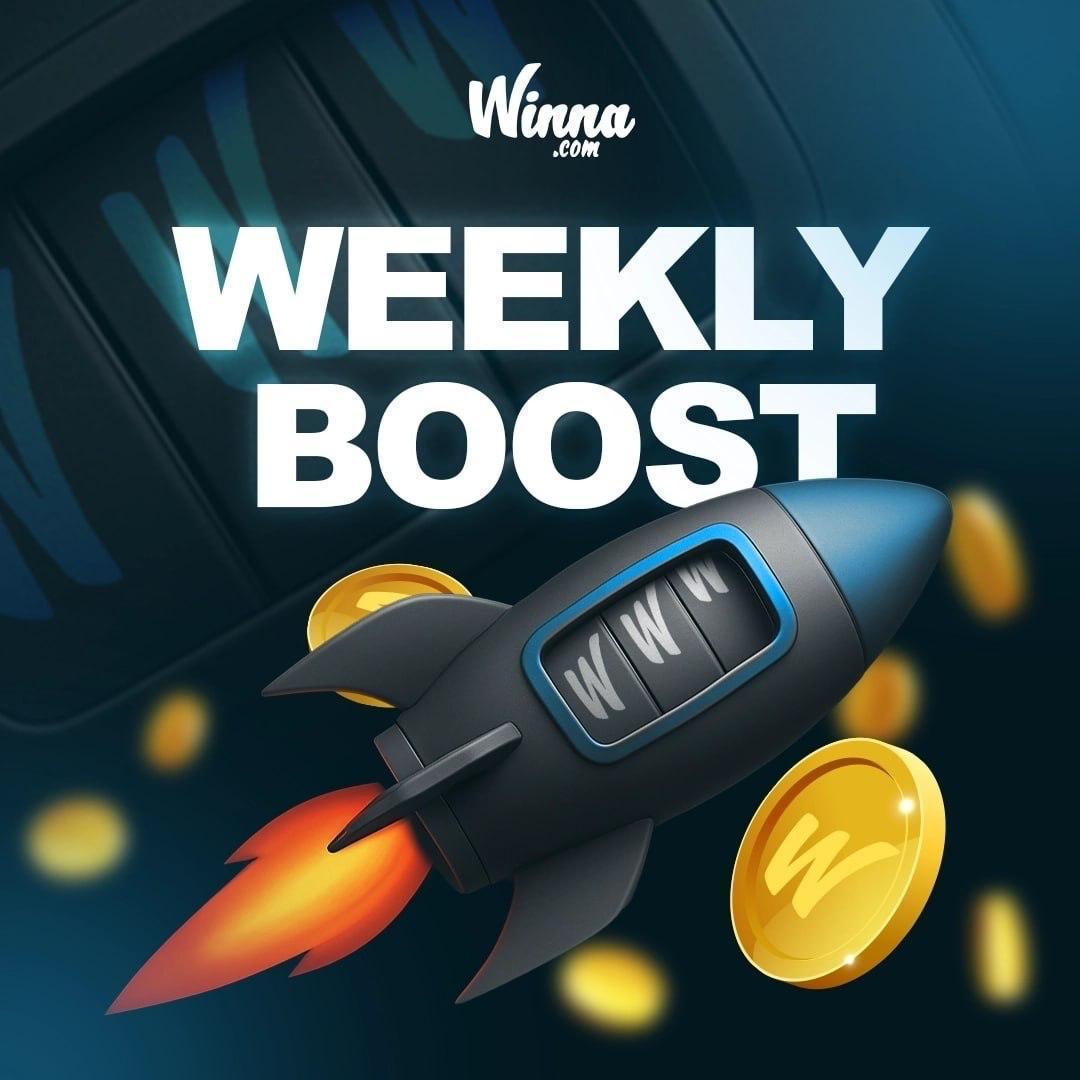 Winna's tweet photo. Feels like a good day to top you guys up.

Our weekly Boost is live and you can claim yours in the Bonus Center. https://t.co/zFObmlaZbK