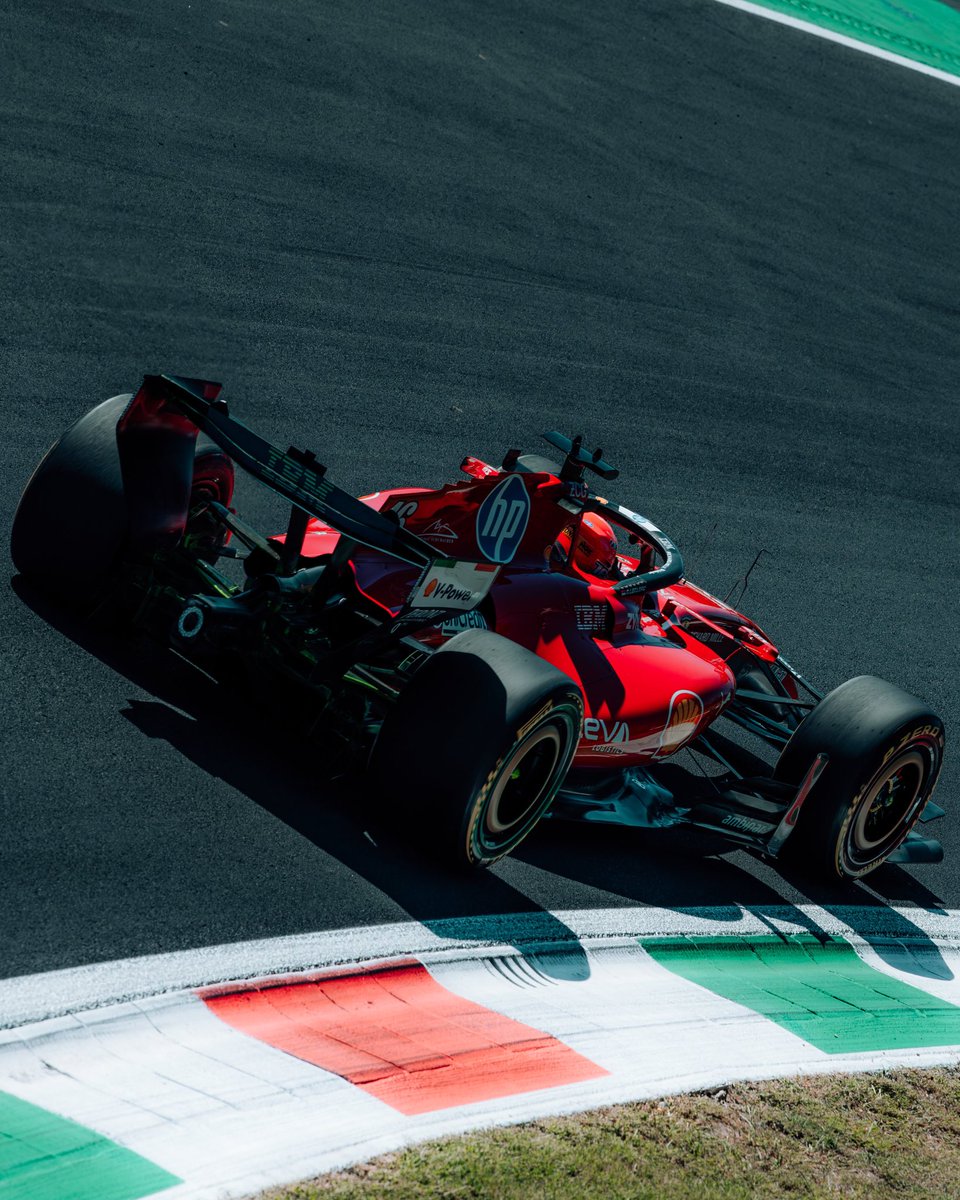 CL16_inside's tweet photo. In life, there are three things you can’t escape: taxes, death, and Charles Leclerc’s aura in red 😮‍💨

#F1 #ItalianGP 🇮🇹 https://t.co/n6rUo1LodH