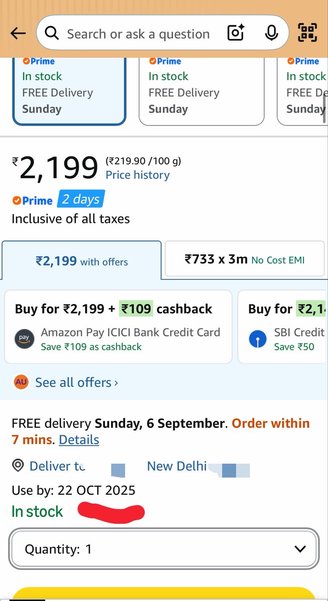skanishk09's tweet photo. @amazonIN @NakproNutrition Can You Guys tell me why you are selling an expired product ? 

I saw this today and today is 04/09/26

Almost an year old product on sale ?

#expirednakpro https://t.co/MHGojnbS1O