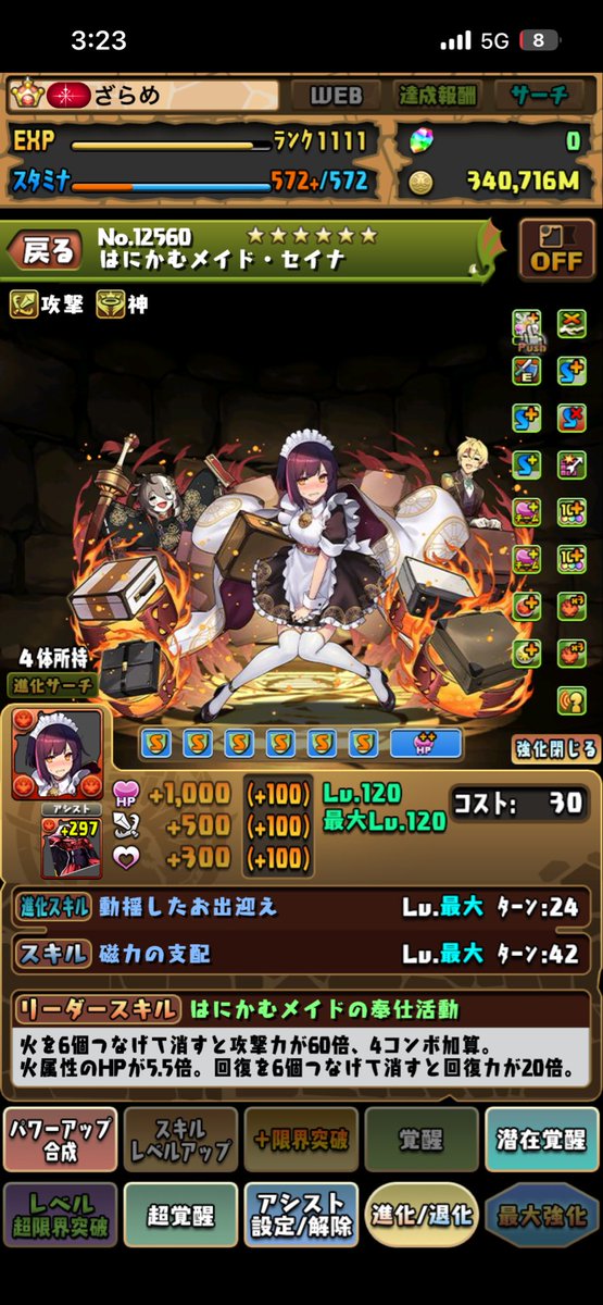 tagayashi723's tweet photo. @aheaheeeeeeeee へ
この編成なかなか強いので参考にしてください。
セイナ二体編成です。 https://t.co/LFOoUjAiwi