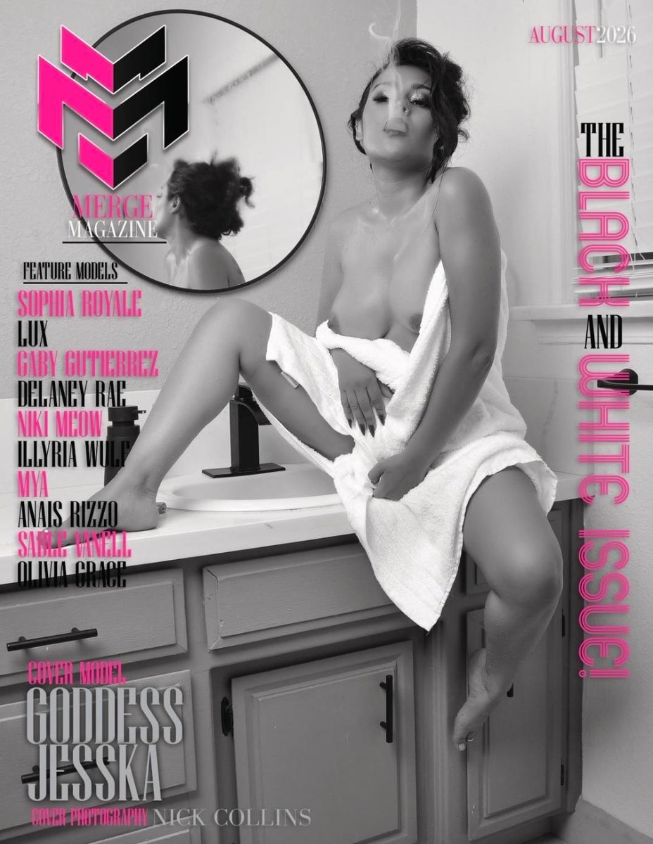 ncdesignsgroup's tweet photo. Was happy to make the cover of @TheMergeMag with Goddess Jesska! https://t.co/q2N7nloEyc