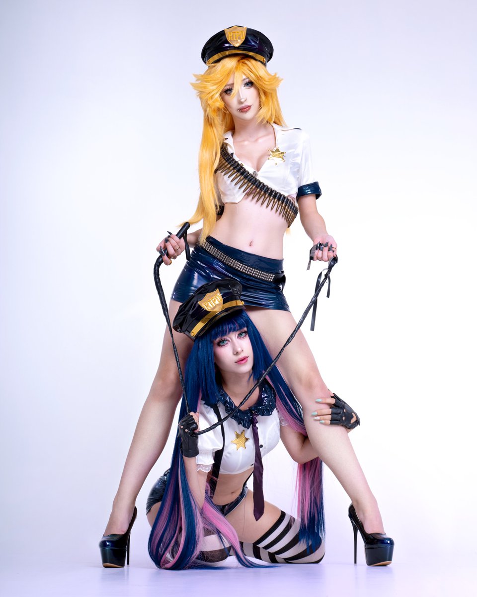 madytdoll's tweet photo. Come on, you can't handle both of us! 🫵🏻
Panty Anarchy @madytdoll 
Stocking Anarchy @yerikkist 

📸@lalodeho
#paswg #pantyandstocking #cosplay #cops #stocking https://t.co/NN3ySkG8w5