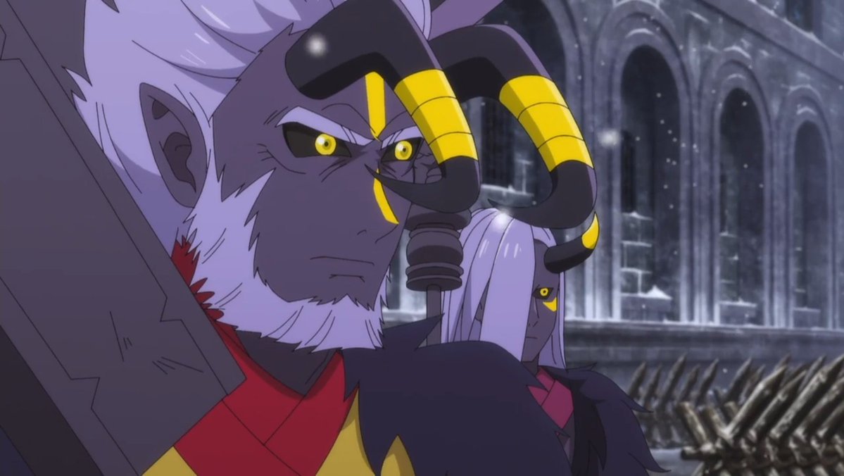 Jigoku1492's tweet photo. Glaster, Yagov y Neftiria por fin entran en acción
El culpable de la pérdida del brazo de Lukidral fue Glaster
#ヘルモード
#HellMode
#hellmode_anime https://t.co/JfwyelgR3u