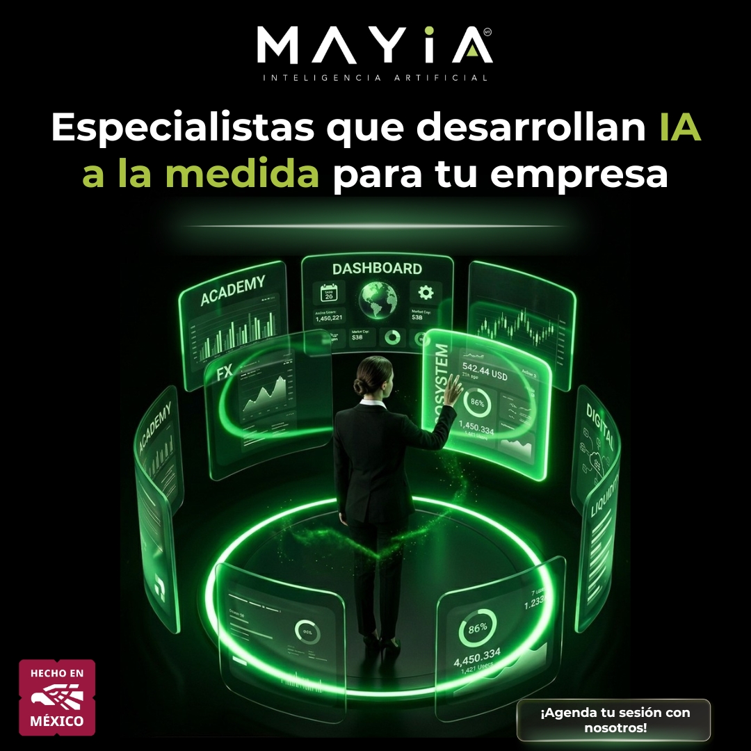 MAYIA_IA's tweet photo. Desarrollamos soluciones a la medida que pueden integrar automatización, datos, agentes inteligentes y business workflows para impulsar la evolución de tu operación.

📲 Conoce cómo nuestros especialistas pueden llevar IA a tu empresa.

👉 WhatsApp: +52 55 5331 5526

#MAYIA https://t.co/SFqJywL17R