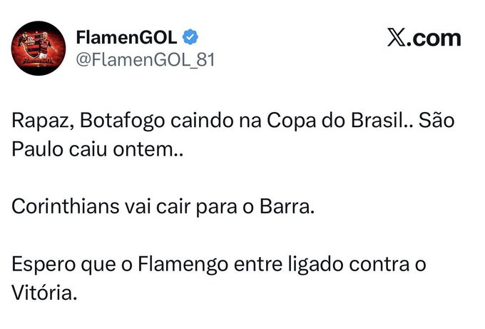 newscolina's tweet photo. Vai avisando... https://t.co/VWS2V4J2yH