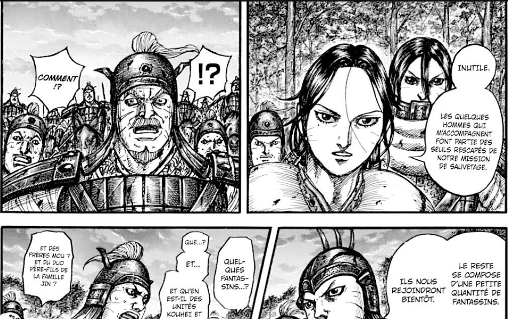 mel2sa__'s tweet photo. #KINGDOM886 

Mouten qui sacrifie une partie de son armée pour Shin c’est beau. J’en attends tellement de ce duo maintenant https://t.co/1fMt5oAoDY