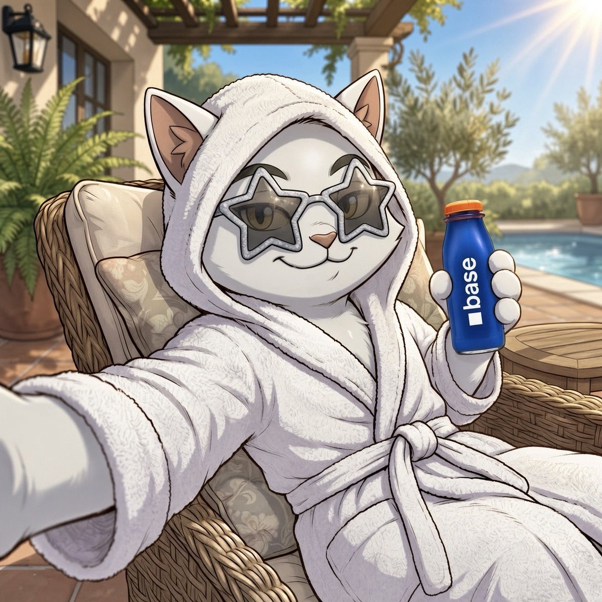YUKISALTMAN's tweet photo. @jessepollak @BaseB20Terminal $YUKI gets his energy from the $BASEJUICE https://t.co/ScKtXMk8LE