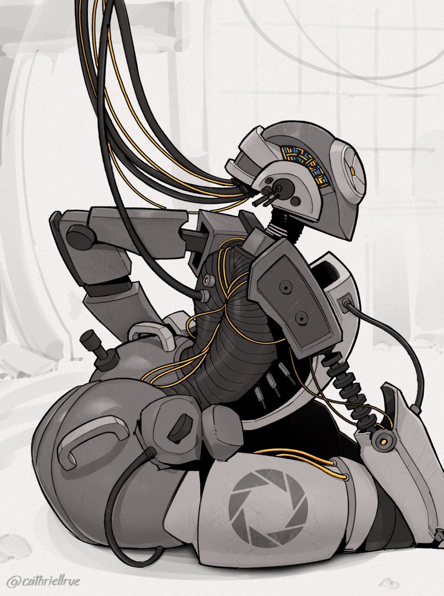 CathriellRue's tweet photo. GLaDOS Beta https://t.co/Iw2f2aVGEr