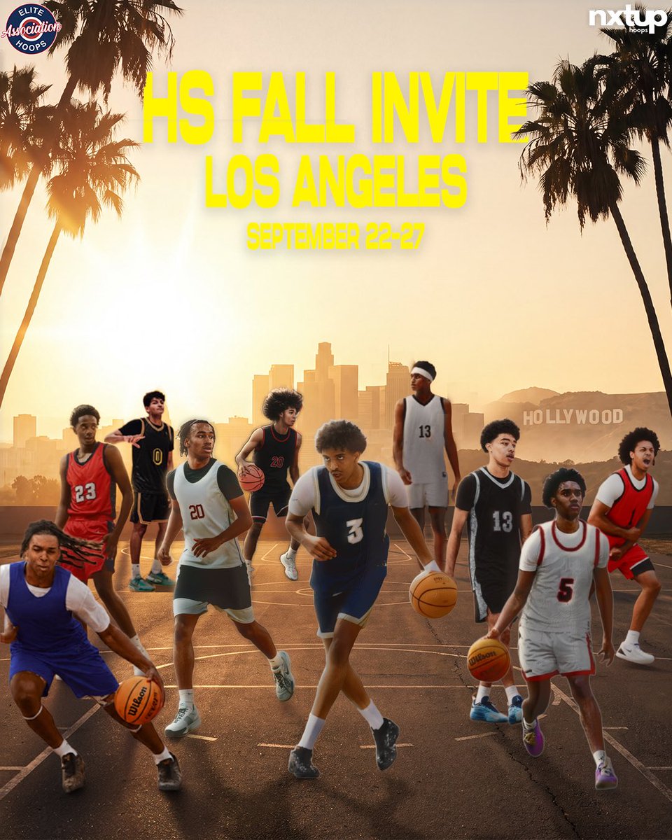 NXTUPx's tweet photo. The HS Fall Invite is just around the corner. 5 days packed with some of the best players in the country going head to head September 22-27. WHO’S GOT NXT? https://t.co/XvjMVruToP