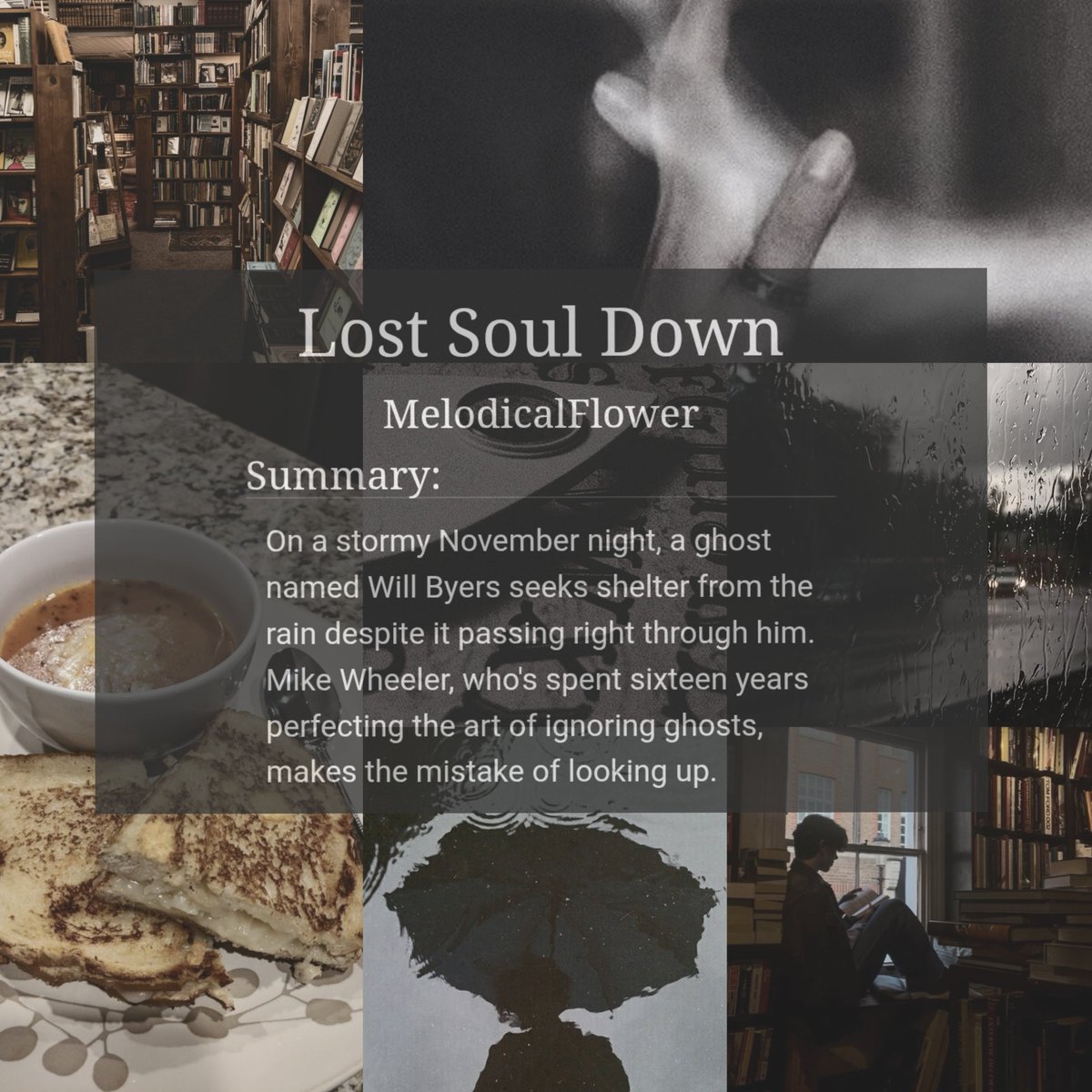 bylero3's tweet photo. Lost Soul Down
@MelodicalFlower

59k words, 11/? chapters
Rated Mature 

👻 ghost Will/mike can see ghosts
👻 found family
👻 modern au
👻 eventual happy ending https://t.co/e1ArhfLiXb