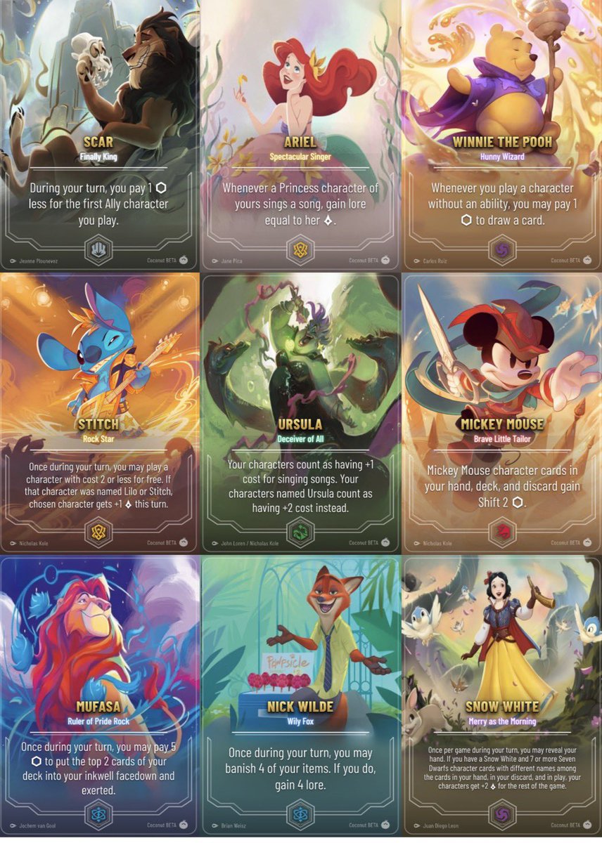 NathanTrippe's tweet photo. Had a blast at nationals and super excited for everything to come for Lorcana. Coconut 🥥 is going to be a huge focus for me and I wanted to share with the community my custom renders to print and play with your table while we’re in beta. Link 🔗 in the comments ❤️ https://t.co/8pWgZ4TSag