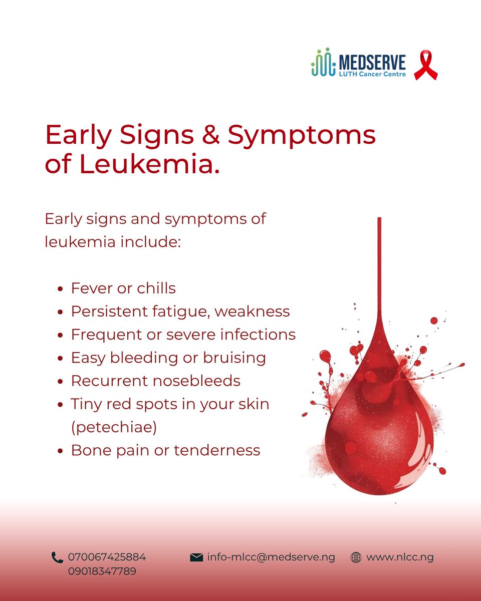medservecancer's tweet photo. This #WorldLeukemiaDay, take a moment to prioritize your health and share this post to help others do the same. Early detection saves lives.
#LeukemiaAwareness #BloodCancer #CancerAwareness #EarlyDetection #Medserve #MLCC https://t.co/VxzVKkUvp5