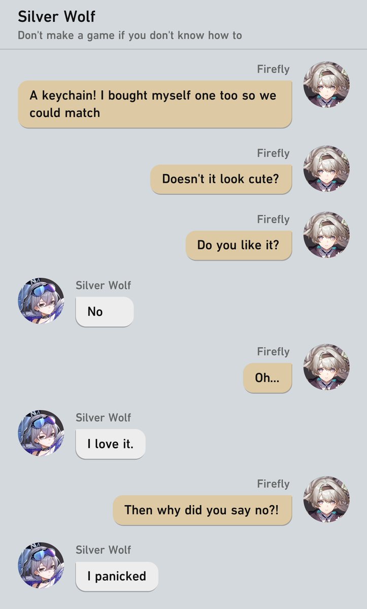 K1Tastrphe's tweet photo. Yuri

#silverwolfhsr #fireflyhsr #honkaistarrail #silverfly 

New name unlocked: #firewolf https://t.co/EotFs2MKzw