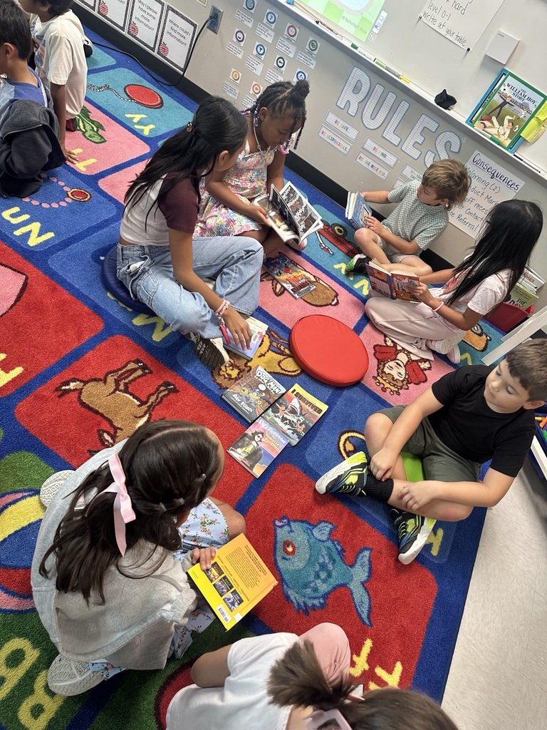 PomonaElem's tweet photo. Reading is always better together! π 5th graders had a blast sharing stories with their 1st grade Book Buddies. We love seeing engaging learning opportunities that spark a lifelong love of reading!
#AlvinISD #BookBuddies #CampusCulture #EarlyLiteracy #WeSeeYou https://t.co/JXbXO6VVuB