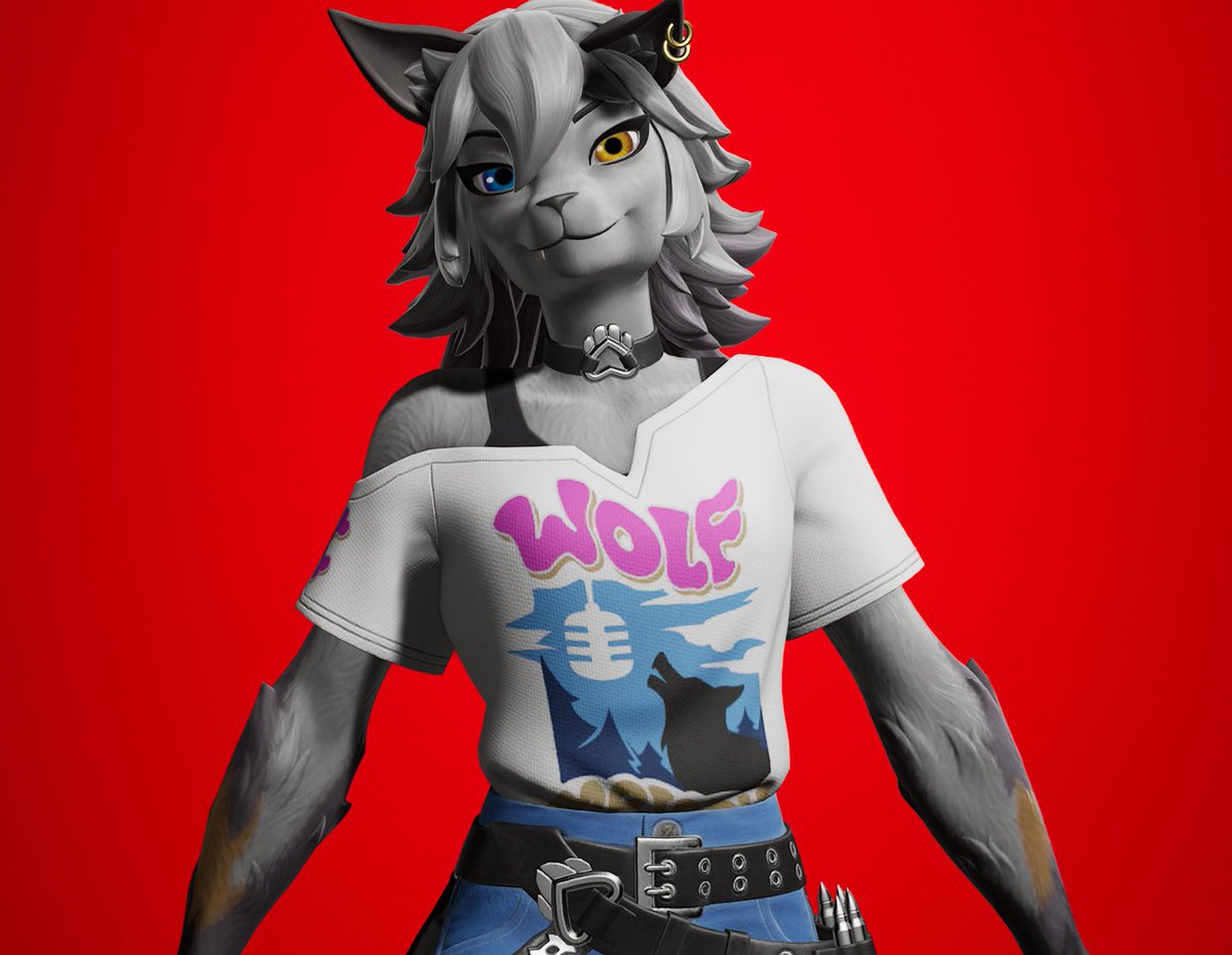 TrulyWolfie_FN's tweet photo. Daily Dose of #wolfie! Here is some #fortography, fresh off the press! (2/2)
#fortnite #fortographystudio #furryfortnite https://t.co/mb86cEEHCb