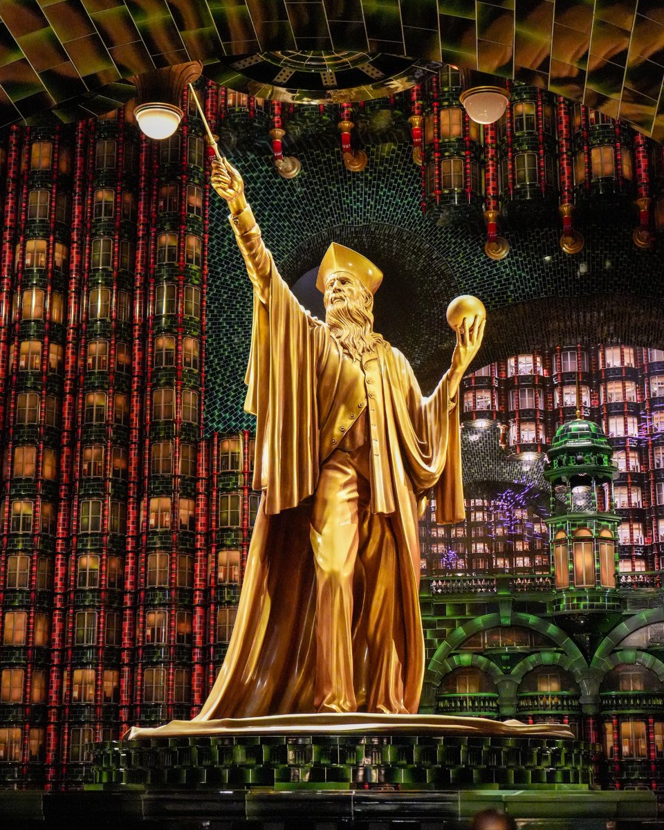 UniversalORL's tweet photo. Swipe to see inside the British Ministry of Magic. ✨ https://t.co/o5yEa63CX5