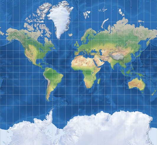 pubity's tweet photo. The UN voted almost unanimously to change the World Map and make the size of countries more accurate, with only the United States voting against it.

Here's a before/after, with our new World Map on the right: https://t.co/clGjliZw0E