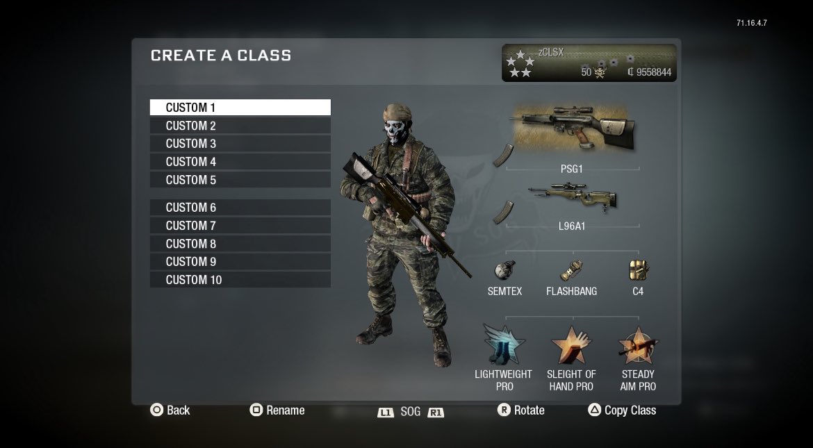 _CLASSIXX_'s tweet photo. @bo1maxprestige 
^^^^^^^^^^^^^
If You Need Unlock All + Overkill Classes On BO1 He’s The Guy 

✅✅✅✅✅ https://t.co/7KWoJNhtqx