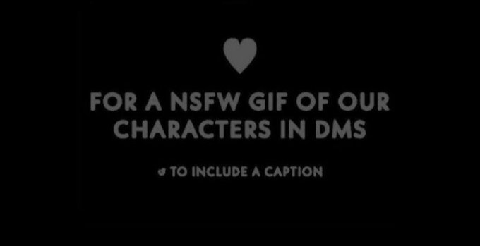 TENWRECKINGYOU's tweet photo. (Pleases note that what you receive may or may not actually be gifs). https://t.co/IbiaPJKALm