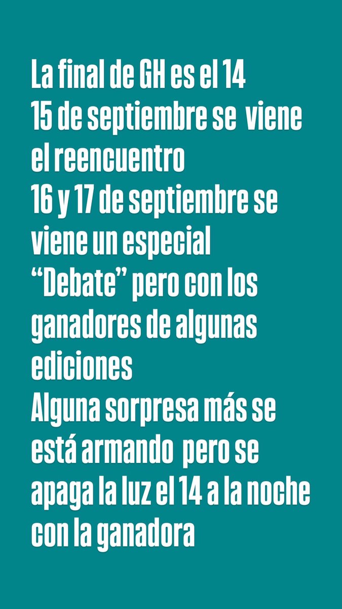 matigonz25_'s tweet photo. Final GH https://t.co/pm9FHqvCkb