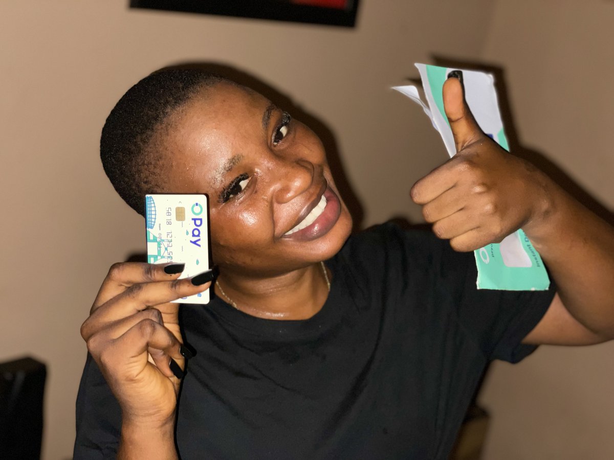 OneModupe's tweet photo. I Just got my OPay card this night 💃💃
I thought I would have to wait till Monday… but I collected it instantly.
No long queue. No delay. Just fast.
@OPay_NG you really made it easy ✅ https://t.co/jJWLvwA3Ul