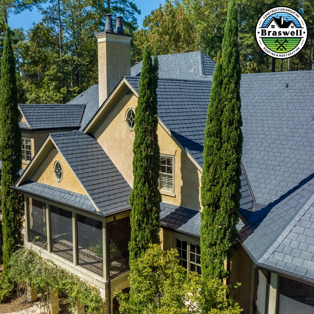 BraswellGroup's tweet photo. There's something timeless about Tuscan design. Rich textures, warm tones, and architectural details deserve a roofing system that enhances the home's character while delivering the quality and durability homeowners expect.

#BCGroofing #roofing #homedesign #roofingdesign https://t.co/R5DzRGAsW3