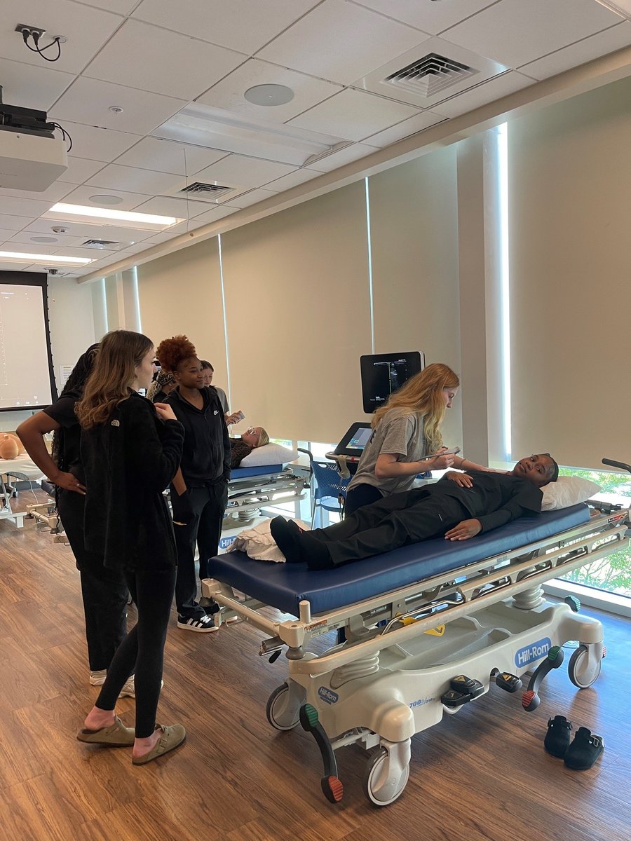 MUSC_COM's tweet photo. A first look at MUSC and a future in medicine! Through our PRIME MEDIC program, high school students from Union County visited campus for an immersive day of exploration that included tours, simulation experiences, and conversations with current medical students and residents. https://t.co/6DryPxvzVj
