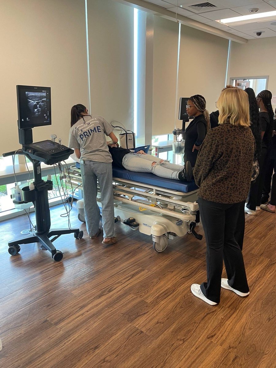 MUSC_COM's tweet photo. A first look at MUSC and a future in medicine! Through our PRIME MEDIC program, high school students from Union County visited campus for an immersive day of exploration that included tours, simulation experiences, and conversations with current medical students and residents. https://t.co/6DryPxvzVj