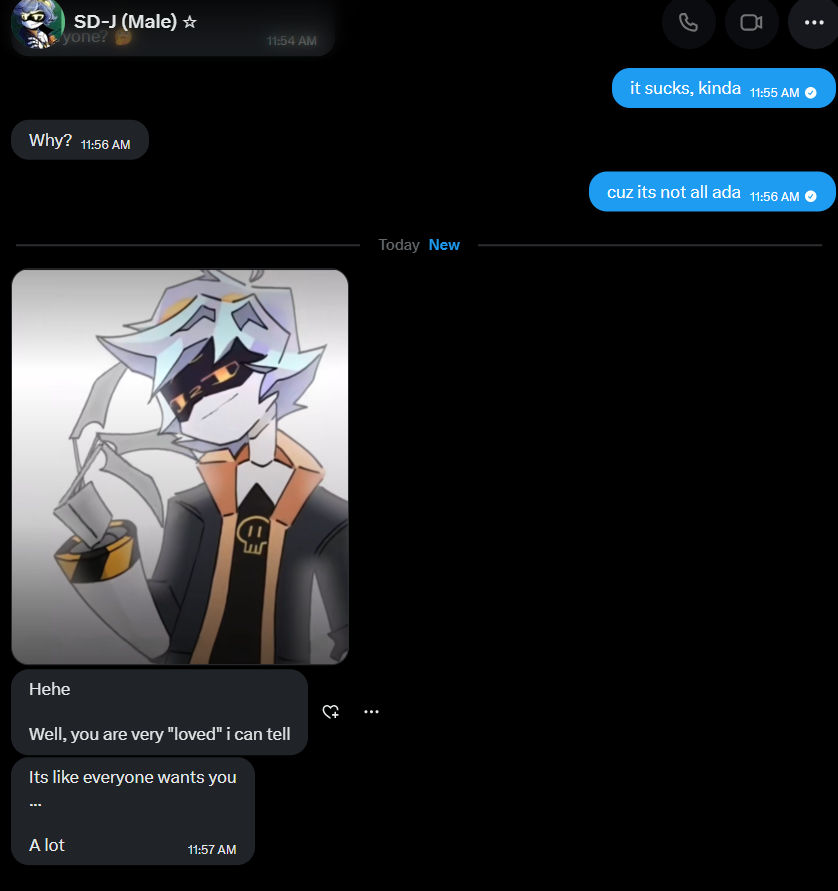 THERANDOMFGUY's tweet photo. well, i think someone has a crush on me https://t.co/ktgFx0A3Ro