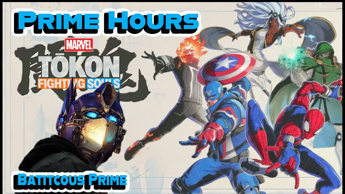 Batitcous_Prime's tweet photo. Half-Day today! #PrimeHours x #MarvelTokon
Going live at 3pm pst Ranks + Open Lobbies
https://t.co/u4n3xEUEPp https://t.co/NCpmEimBG8