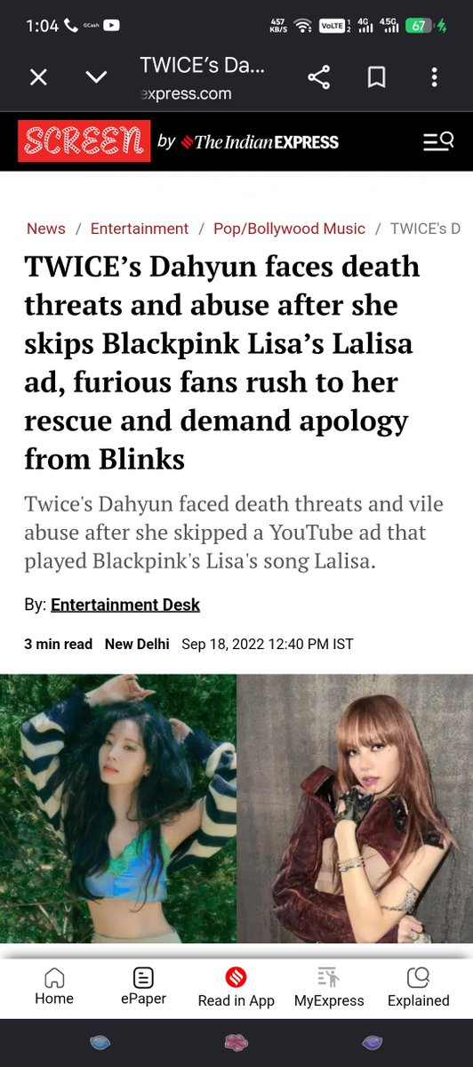 _alyacloud's tweet photo. nothing is organic since day 1. her songs are just being pushed by YT ads lol https://t.co/wys03uQua3