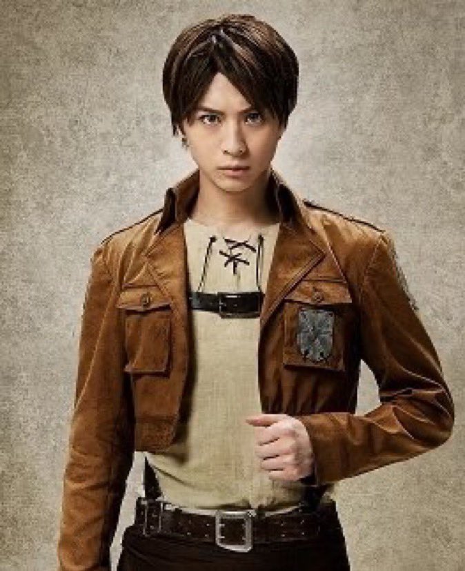 btsasmusicals's tweet photo. jimin as eren in attack on titan the musical https://t.co/zr9jJHHruu