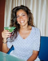 SlimWiggy's tweet photo. Marie Lukas, 32, was a securities broker working on the 103rd floor of the North Tower on September 11, 2001 when Flight 11 was deliberately crashed into her building. 

This was sadly not her first experience with Islamic terrorists attacking her workplace; she was also in the North Tower in 1993. Her dad, FDNY firefighter Frank Lukas (Engine 226) helped her evacuate that day. 

On 9/11, however, she was well above the impact zone and all escape routes were cut off. Marie, a Cantor Fitzgerald employee, made two desperate calls to her father Frank, now retired. First she told him that a plane had struck and all exits were blocked. 

Then she placed a second call, asking along with her terrified colleagues for advice as their office filled with smoke and conditions deteriorated. They asked Frank Lukas if they should break a window to try and get air, he told them no, that sudden draft of oxygen could intensify the fire and engulf them. 

Marie's last words to her dad were acknowledging his advice, "OK Dad."

Marie and all of her colleagues were murdered that day by Muslim terrorists Mohamed Atta, Abdulaziz al-Omari, Satam al-Suqami, Wail al-Shehri and Waleed al-Shehri as well as those who planned these barbaric attacks. Never Forget.